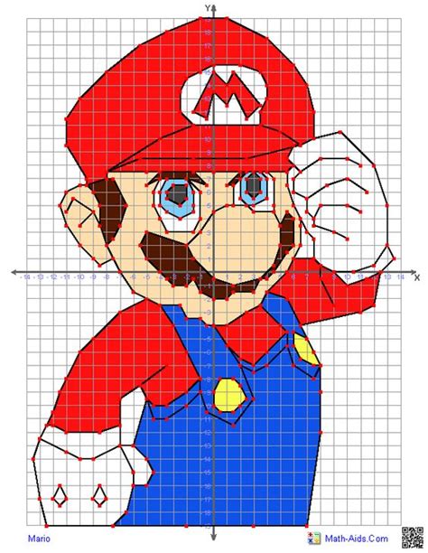 Mario Graphing Worksheets