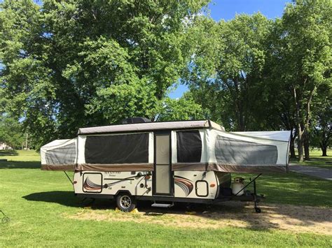 2015 Used Forest River Rockwood Premier Pop Up Camper In Wisconsin Wi