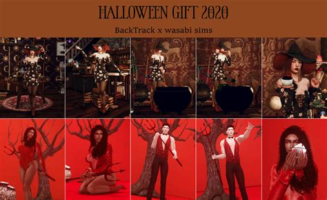 Sims 4 Halloween T 2020 Collab With Backtrack Cc The Sims Book