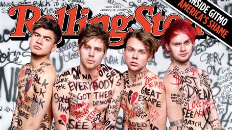 5 Seconds Of Summer Getting Naked On The Cover Of Rolling Stone