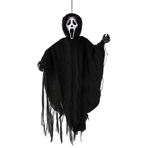 Ghost Face Hanging Figure Halloween Decoration
