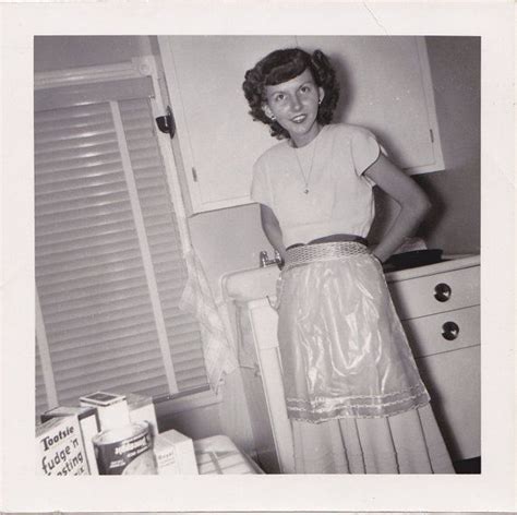 Holiday Homemaker 1940s Vintage Photograph Woman In Kitchen Etsy