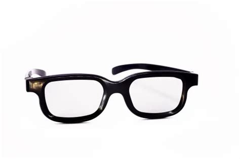 Black Plastic Frame Circular Polarized 3d Glasses For Commercial Cinemas At Rs 14 Piece New