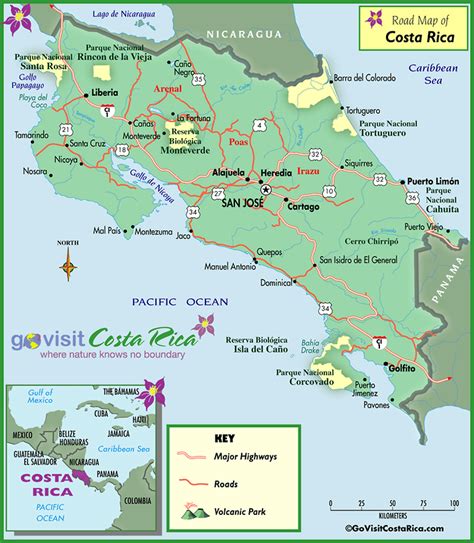 Kaart Costa Rica Foto Iepe En Trijntsje Sijperdas Reisblog