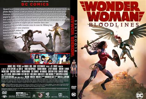 Jaquette Dvd De Wonder Woman Bloodlines Custom V2 Cinéma Passion