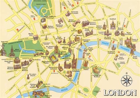 Oxford Tourist Map Printable Free Printable Maps