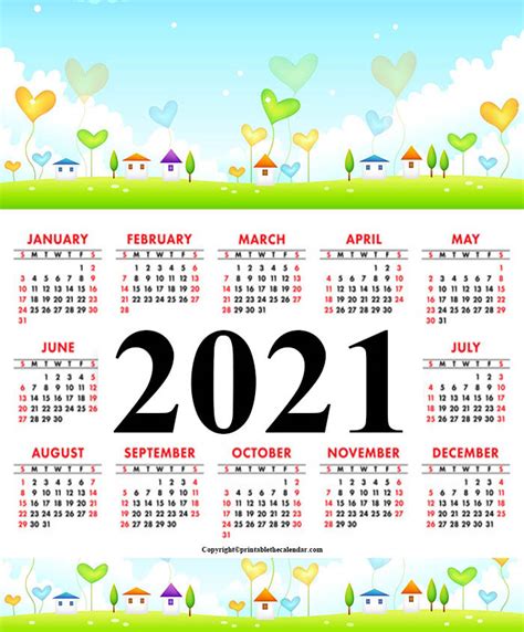 Free printable february 2021 calendar. Calendar 2021 For Kids | Calendar 2021