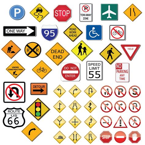 Road Sign Clipart Traffic Signs Svg Bundle Traffic Si