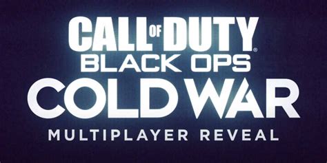 Call Of Duty Black Ops Cold War Drops Multiplayer Reveal Trailer