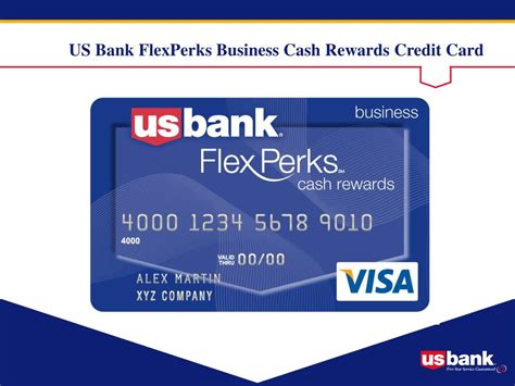 Getting a credit card for business use is one way to make that distinction. PPT - US Bank FlexPerks Business Cash Rewards Credit Card ...