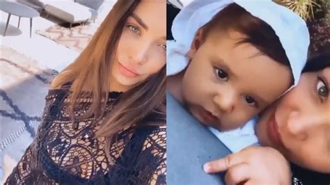 Amy Jackson Enjoys Pool Time With Her Son Andreas Youtube