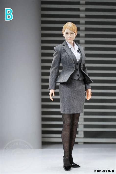Actionfiguren Office Lady Business Suit Grey Buy Online