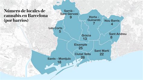 Mapa De Barcelona Ciudad Por Barrios Los 10 Distritos Y 73 Barrios De