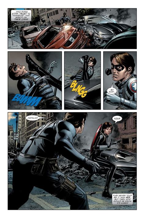 Winter Soldier And Black Widow Comics