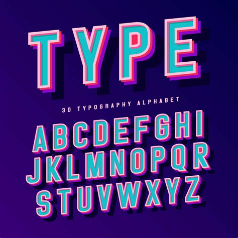 Typography Alphabet Graphic Design Typography Alphabet