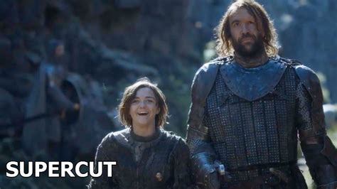 Arya And The Hound Being A Comedic Duo Youtube