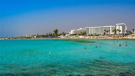 The Most Popular Beach In Ayia Napa Cyprus 🇨🇾 Youtube