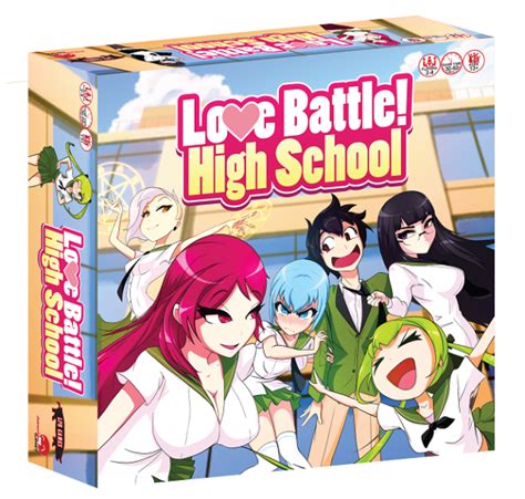 Tactical Harem Anime Board Game Love Battle High School