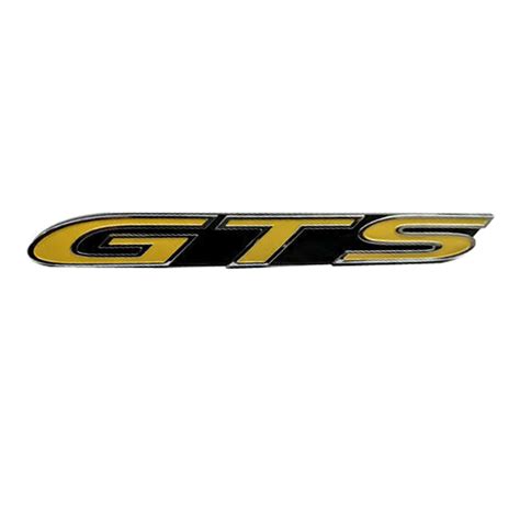Holden Badge Hsv Gts Yellow With Chrome Rim Ve Vf Gen F Gen F2 Gts