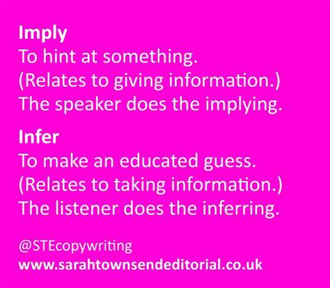 imply or infer do you know the difference sarah townsend editorial hot sex picture
