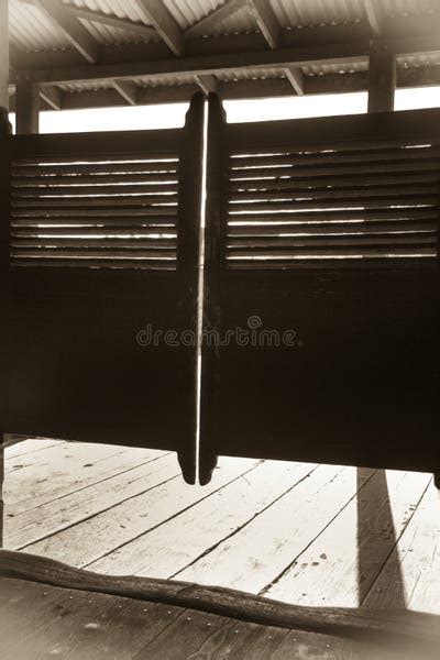Old Western Swinging Saloon Doors Stock Photos Free And Royalty Free