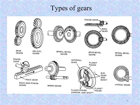 Types Of Gear Eschool