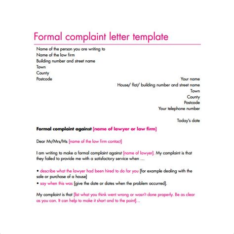 Complain about laws, policies, or inefficiencies complain about a delay in an order correct an official's you want to accomplish what you want with a respectful, yet firm, complaint letter that demands attention. Complaint Letter - 16+ Download Free Documents in Word, PDF