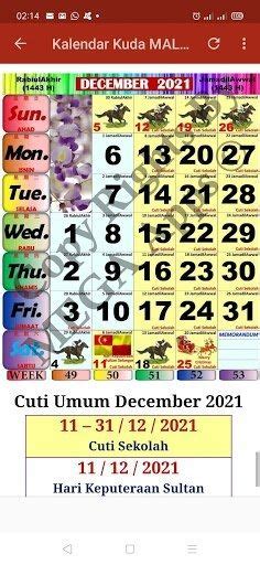 Calendar 2021 Lumba Kuda Photo Calendar Template Print Calendar