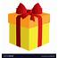 Isolated Wrapped Present Royalty Free Vector Image