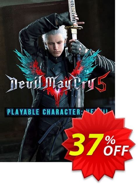 37 OFF Devil May Cry 5 Playable Character Vergil PC DLC Coupon
