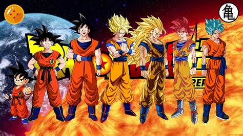 Descargar Imagenes De Todas Las Transformaciones De Goku Evoluciones