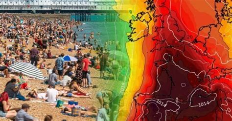 Brits To Sizzle In Hottest Ever June Tomorrow ‘it Will Feel Like Nearly 40c Daily Star