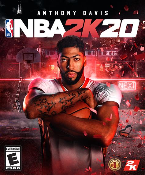 Anthony Davis Cover Athlete For Nba 2k20 Standard And Deluxe Editions