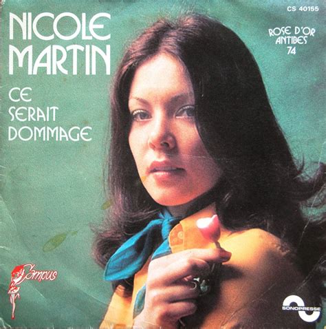 Nicole Martin - Ce Serait Dommage (1974, Vinyl) | Discogs