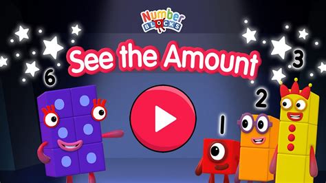 Numberblocks See The Amount Maths Eyfs Subitising Game For