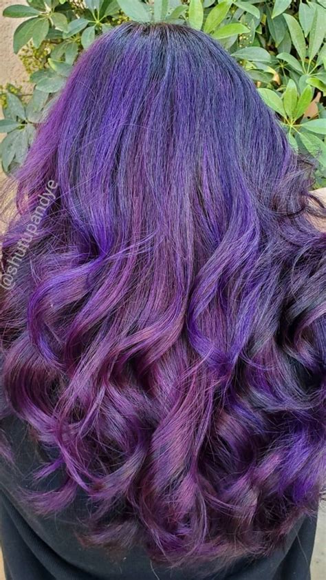 Purple Hair Pinterest