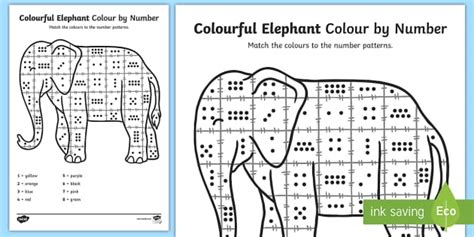 Mindfulness Colour By Numbers Worksheet Twinkl Twinkl
