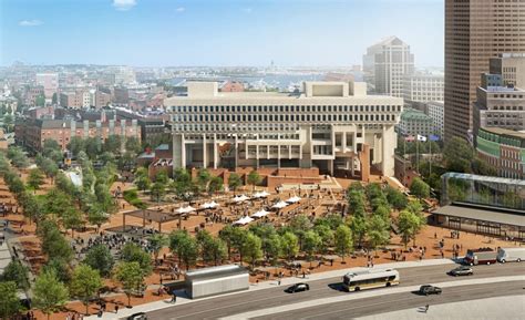 Boston Rolls Out Plans To Make City Hall Plaza An Inviting Hangout