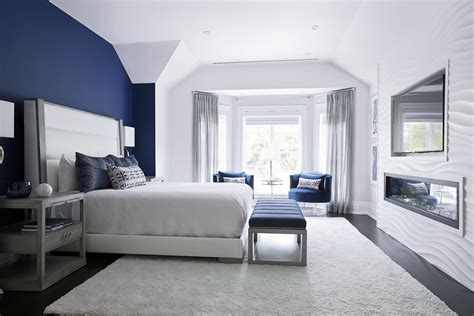 10 Royal Blue And Grey Bedroom Ideas