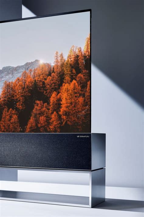 Lg And Foster Partners Present Worlds First Rollable Oled Tv