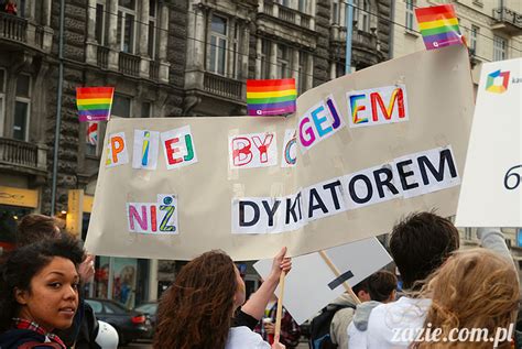 lesbijki geje i przyjaciele czyli parada równości 2012 w warszawie zazie
