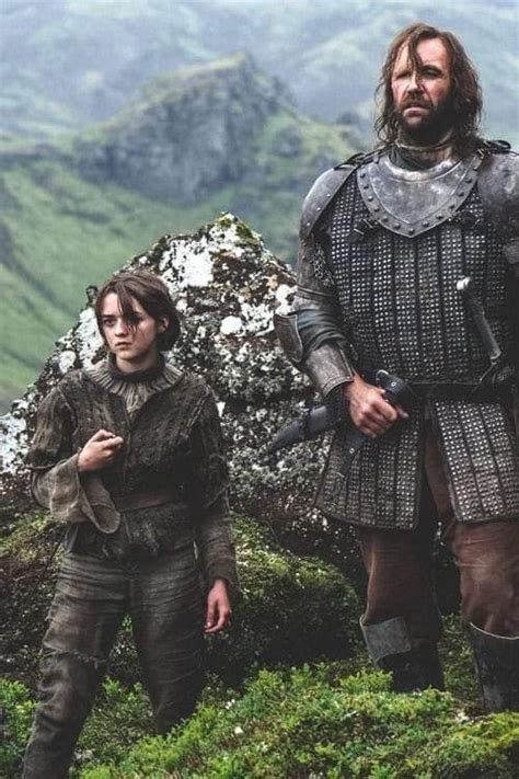Arya And The Hound Juego De Tronos Wallpapers Juego De Tronos Stark