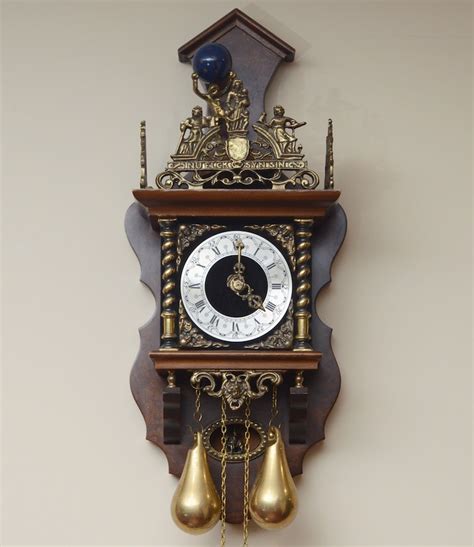 Vintage Dutch Wall Clock Ebth