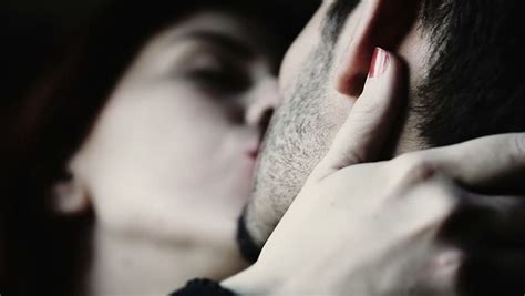 Passionate Sexual Kisses Stock Footage Video 100 Royalty Free