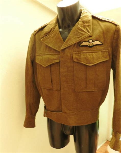 Military Ww2 Tunic Raaf Australian Air Force Uniform Afc Pilots Badge