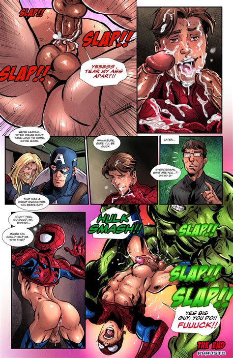 Phausto Avengers Gay Porn Comic
