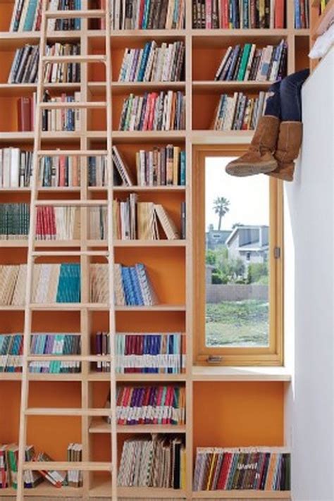 Built in floor to ceiling bookshelves display frames how to build a classic floor to ceiling bookcase plan ahead and measure your location. 5 Design Orange Bookshelf Ideas | Floor to ceiling ...