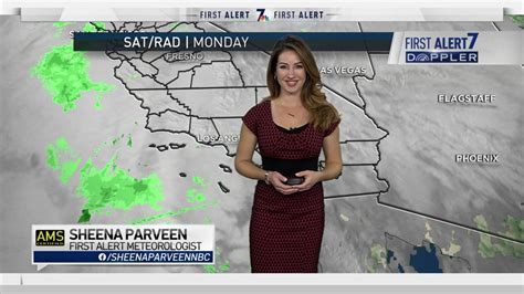 Sheena Parveens Forecast For Jan 20 2020 Nbc 7 San Diego