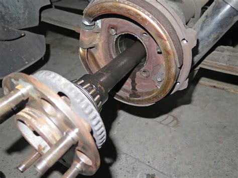 Photo Essay Babf Ute And Wagon Rear Axle Bearing Replacement