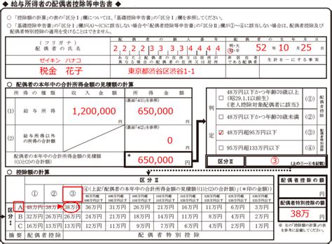 基礎控除申告書 令和5年度 配偶者控除等申告書